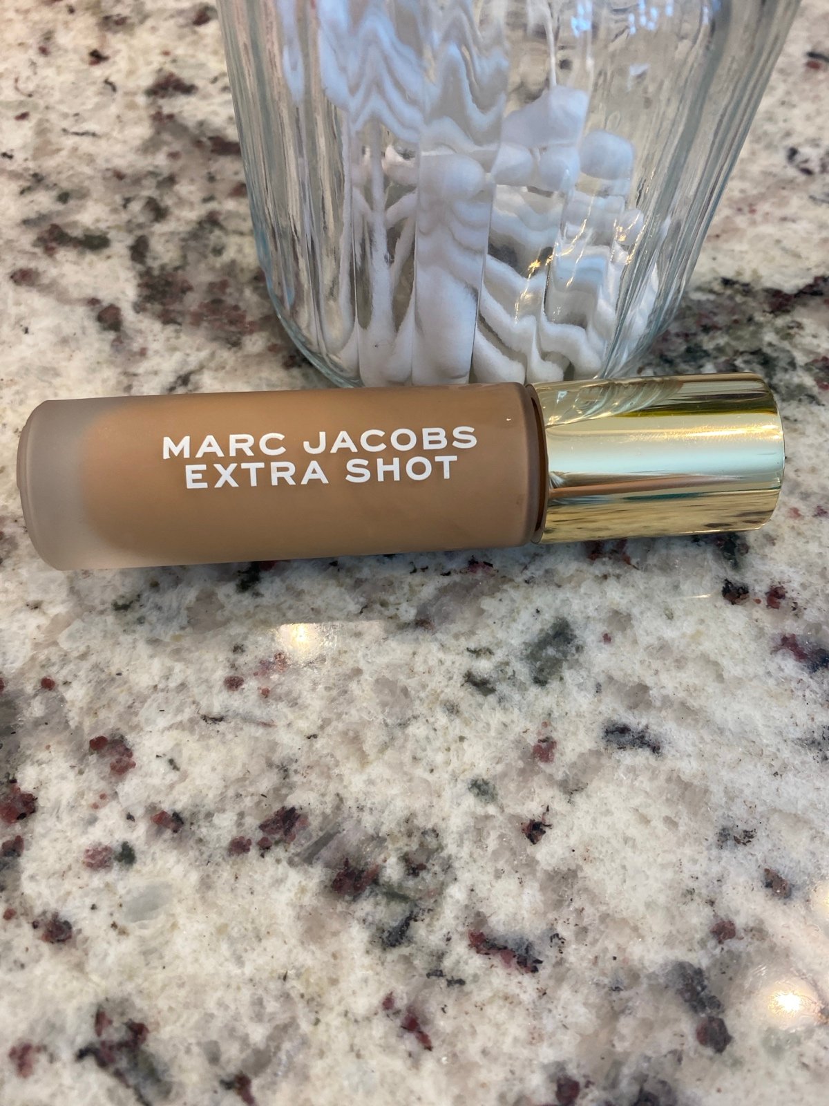 MARC JACOBS Extra Shot caffeine concealer and foundation