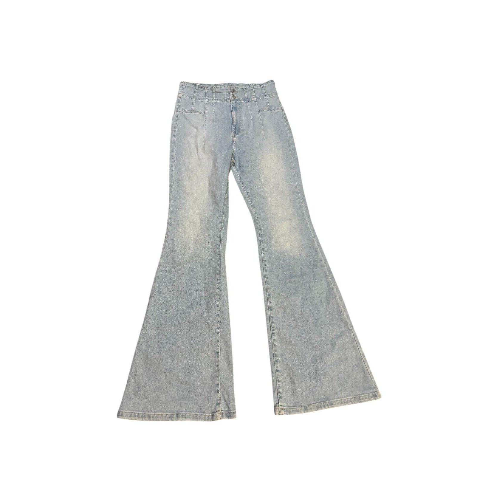 We the Free Jayde Flare Jeans Light Wash Blue Size 31