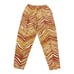 Vintage Washington Redskins Zubaz Size LARGE Felt Patch Zebra Stripes