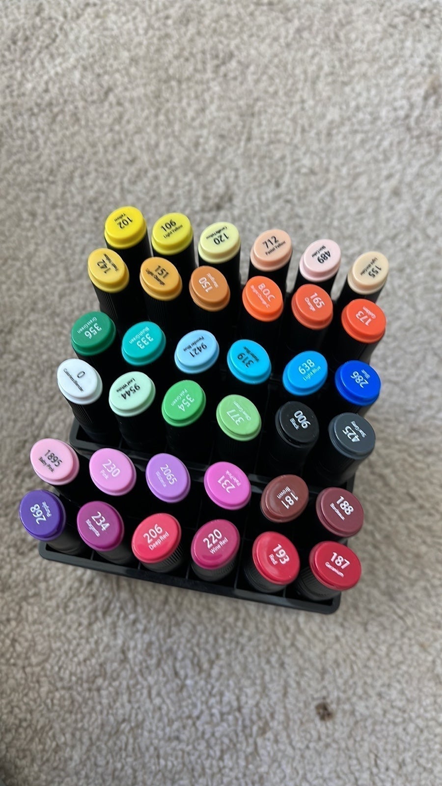 Artist quality 36color markers NWT Drawing Coloring
