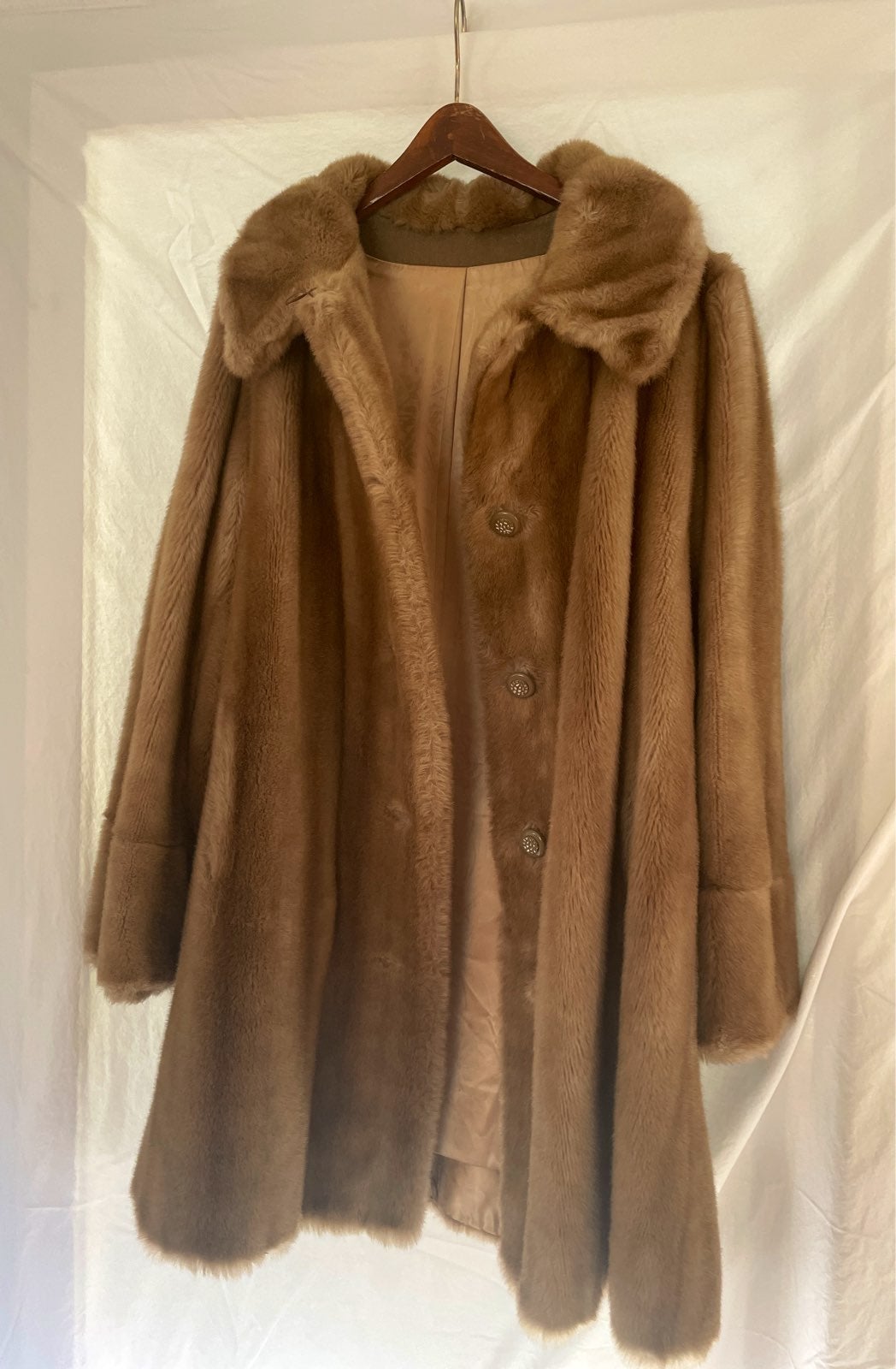 faux fur coat