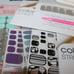 30pc False Nails Kiss Luxxi Nail Stamping Color Street Toe Nail Stickers Wraps