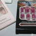 30pc False Nails Kiss Luxxi Nail Stamping Color Street Toe Nail Stickers Wraps