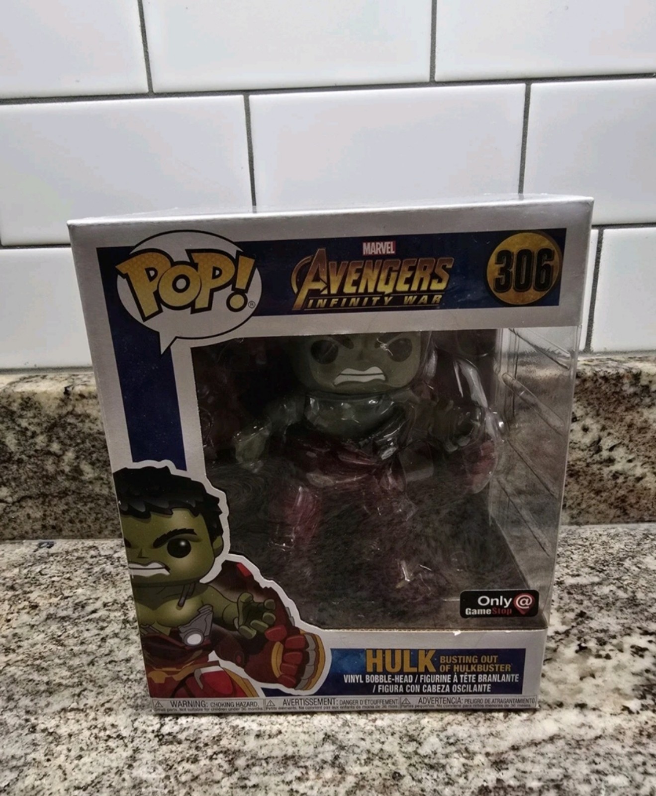 Funko Pop! Hulk Busting out of Hulkbuster #306