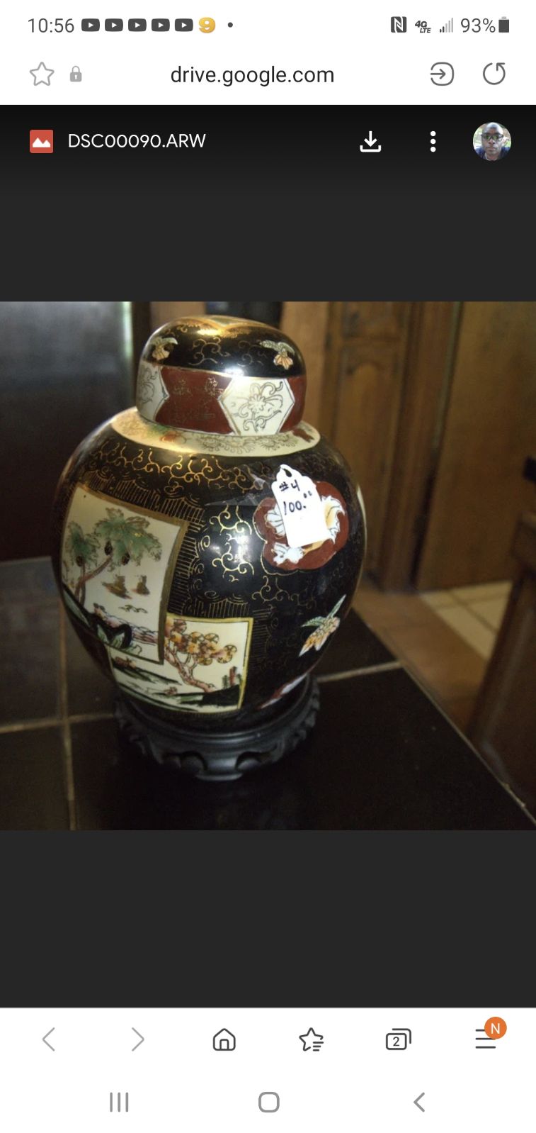 Porcelain Ginger Jars