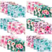 4-pack Deluxe Designer Printed File Folders, 1/3 Cut Tab, Assorted Positions, Le