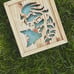 Handcrafted wooden Elsa cut out light box