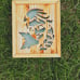 Handcrafted wooden Elsa cut out light box