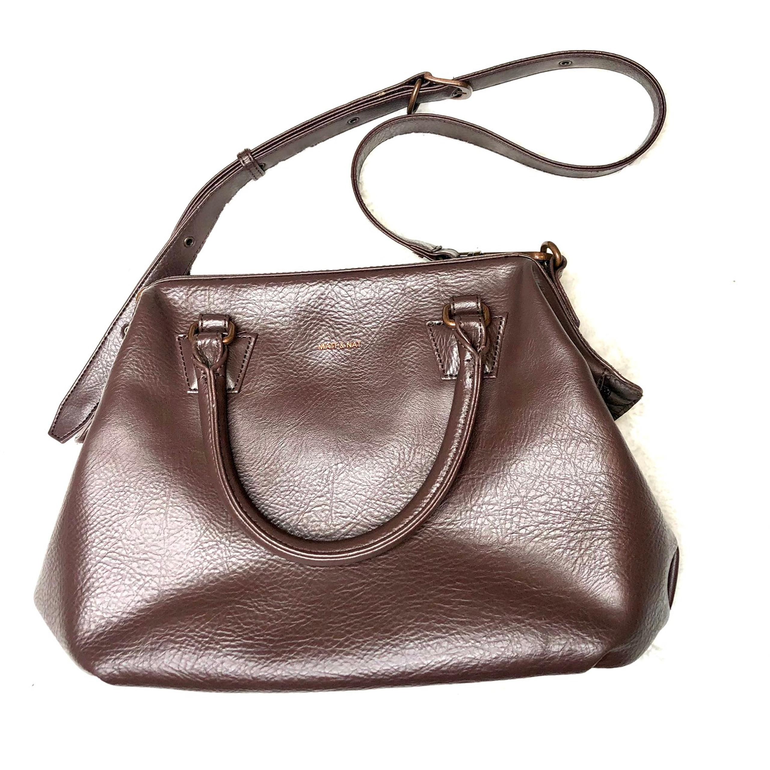 Matt & Nat Maroon Vegan Leather Purse