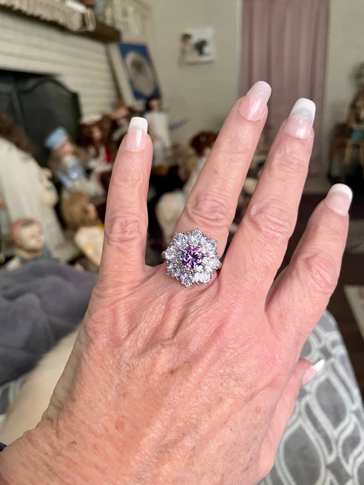 Rare gemstone ring