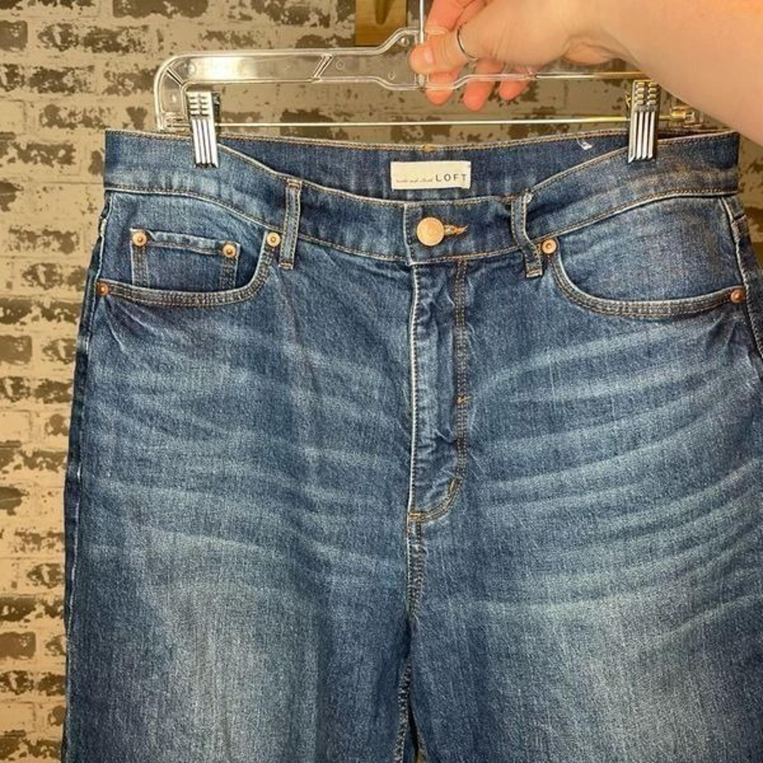 Loft | women denim high waist boyfriend jeans