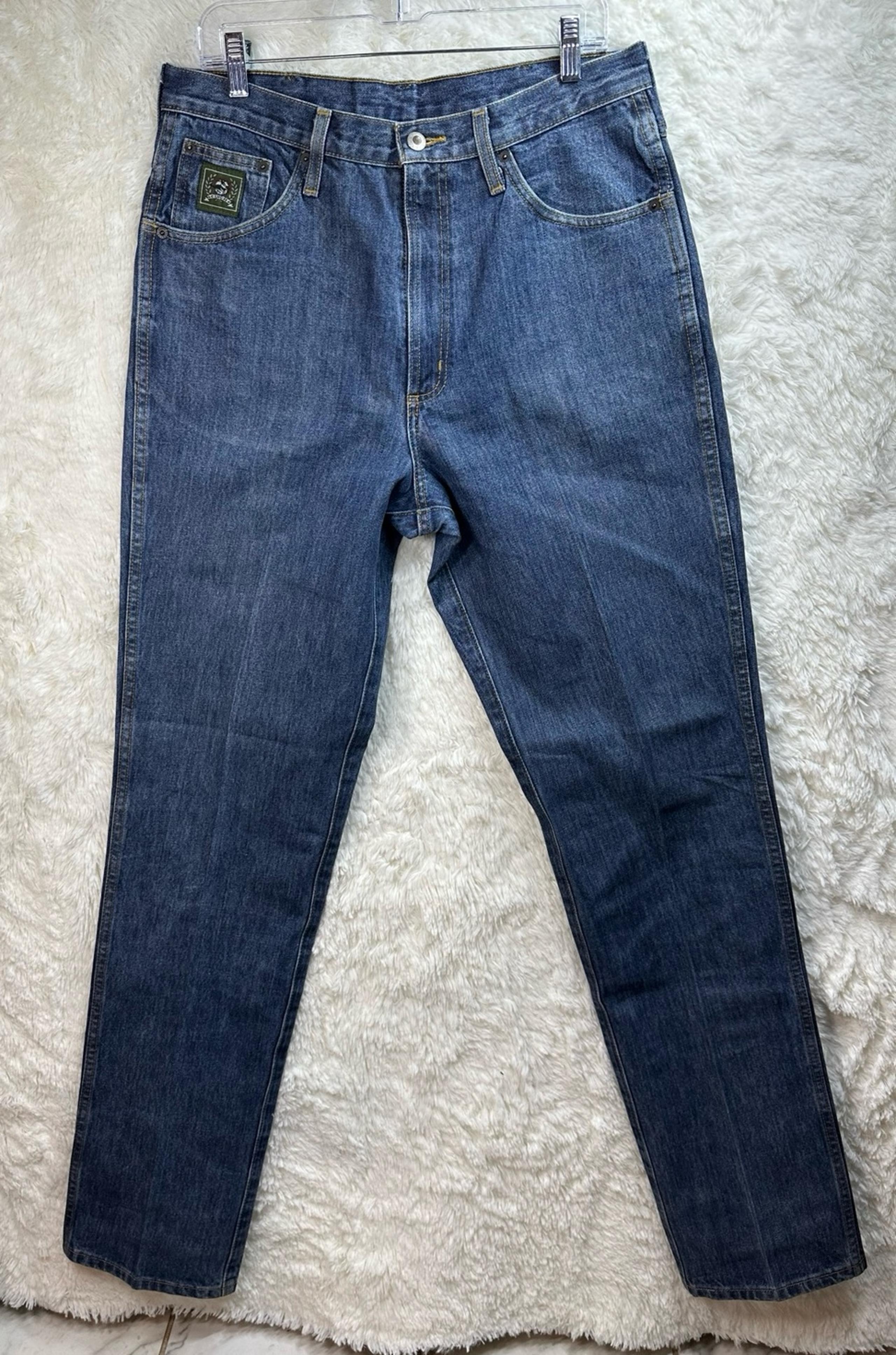 Cinch Green Label Relaxed Fit Jeans in Dark Stonewash Size 33x36