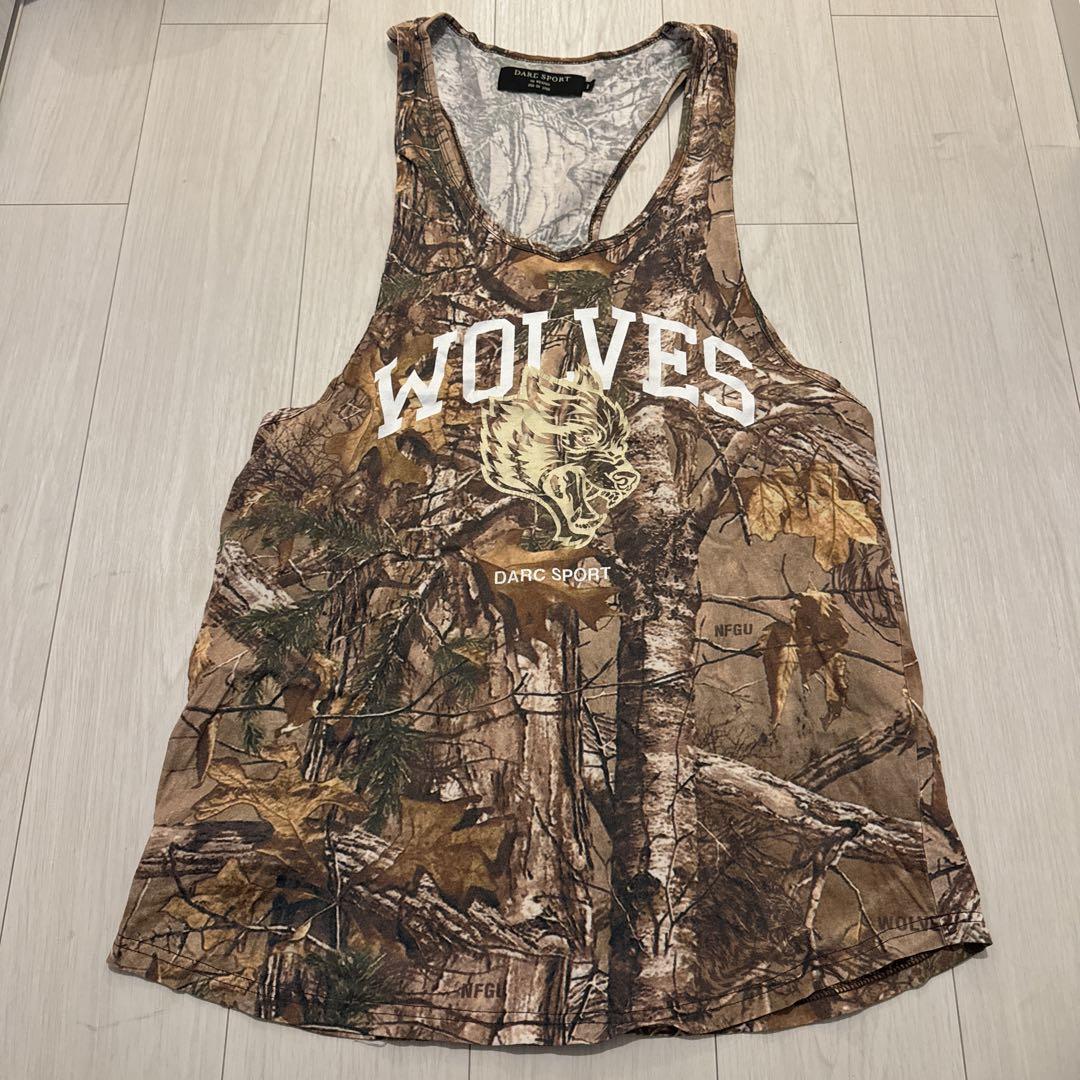 DARC SPORT NO WEAPON Tank Top L Camouflage Pattern