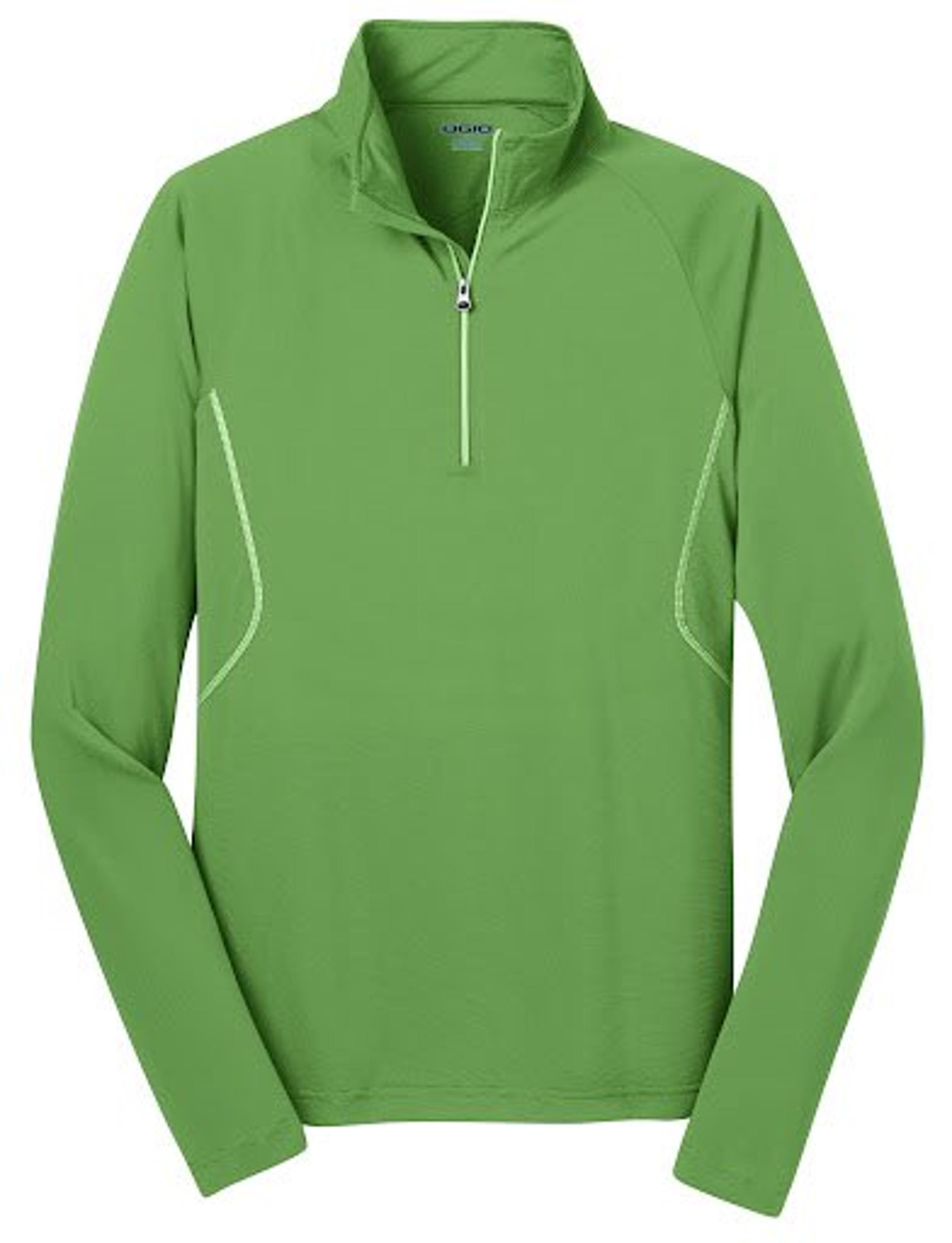OGIO MENS GREEN PULLOVER ACTIVE JACKET