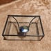 Vintage Stained Glass Trinket Box With Iridescent Glass Detail Artisan Made Ecle