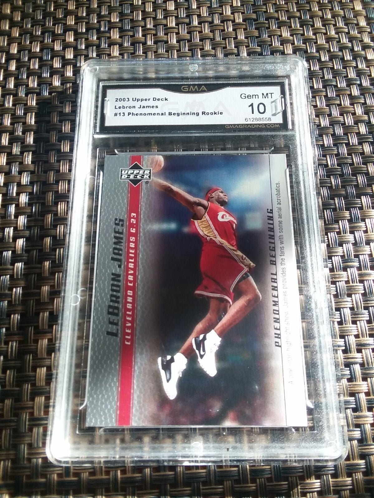 LeBron James Rookie Card! 10 GEM MINT!