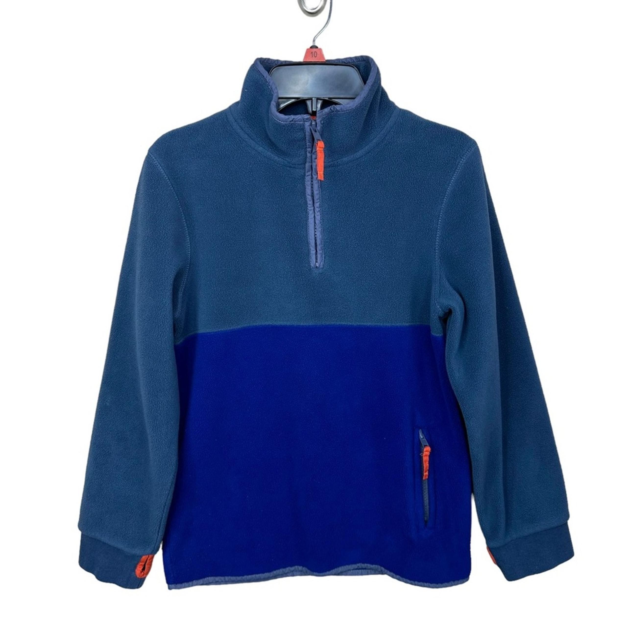 MINI BODEN  Quarterzip Fleece Sweater Kids Size 9/10