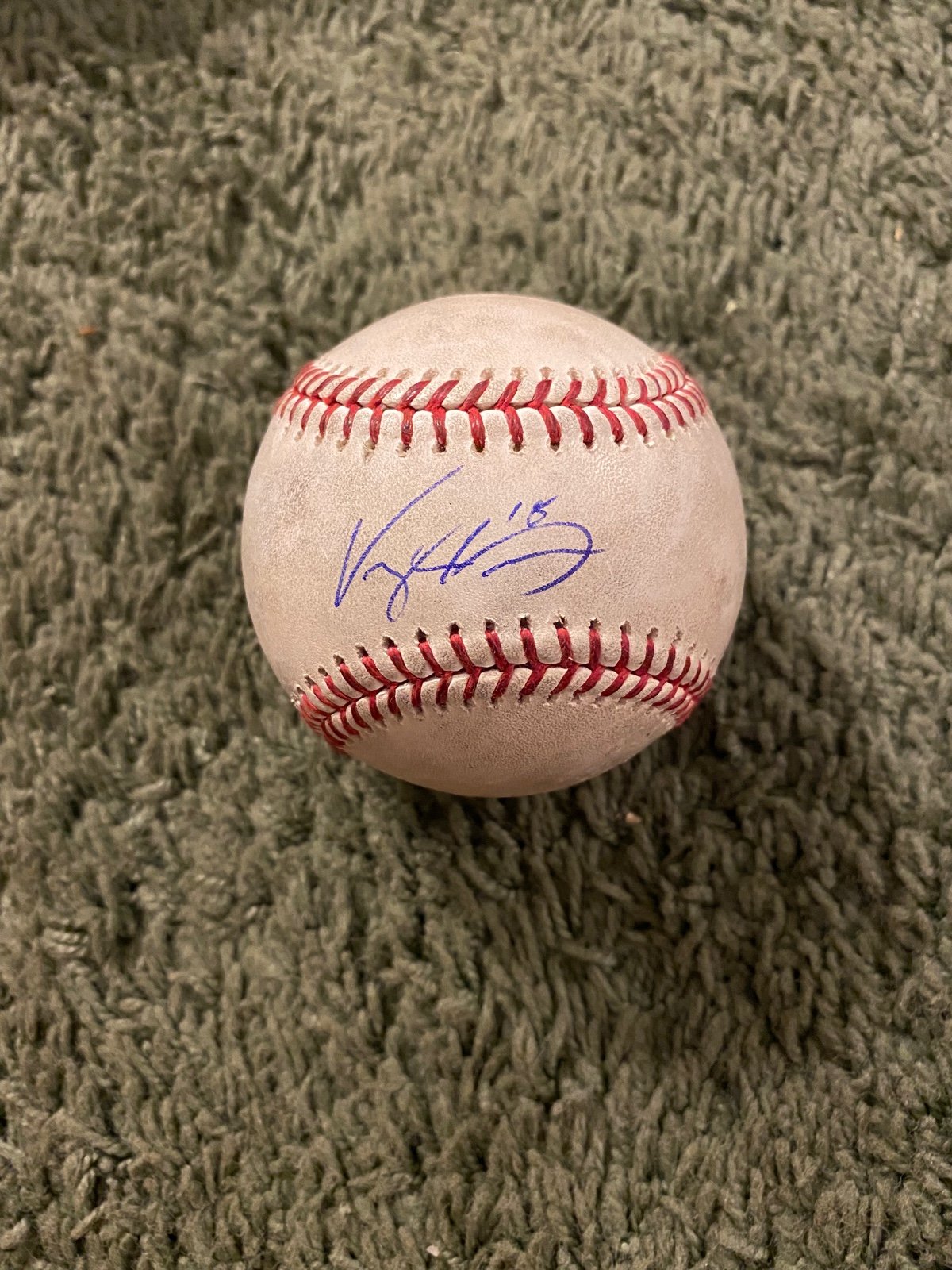 Vaughn Grissom Signed Autographed Baseball Atlanta Braves Top Prospect
