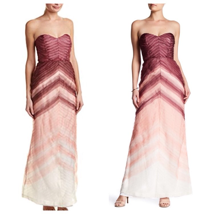 NWT Parker 10 Silk Chiffon Gown Dress
