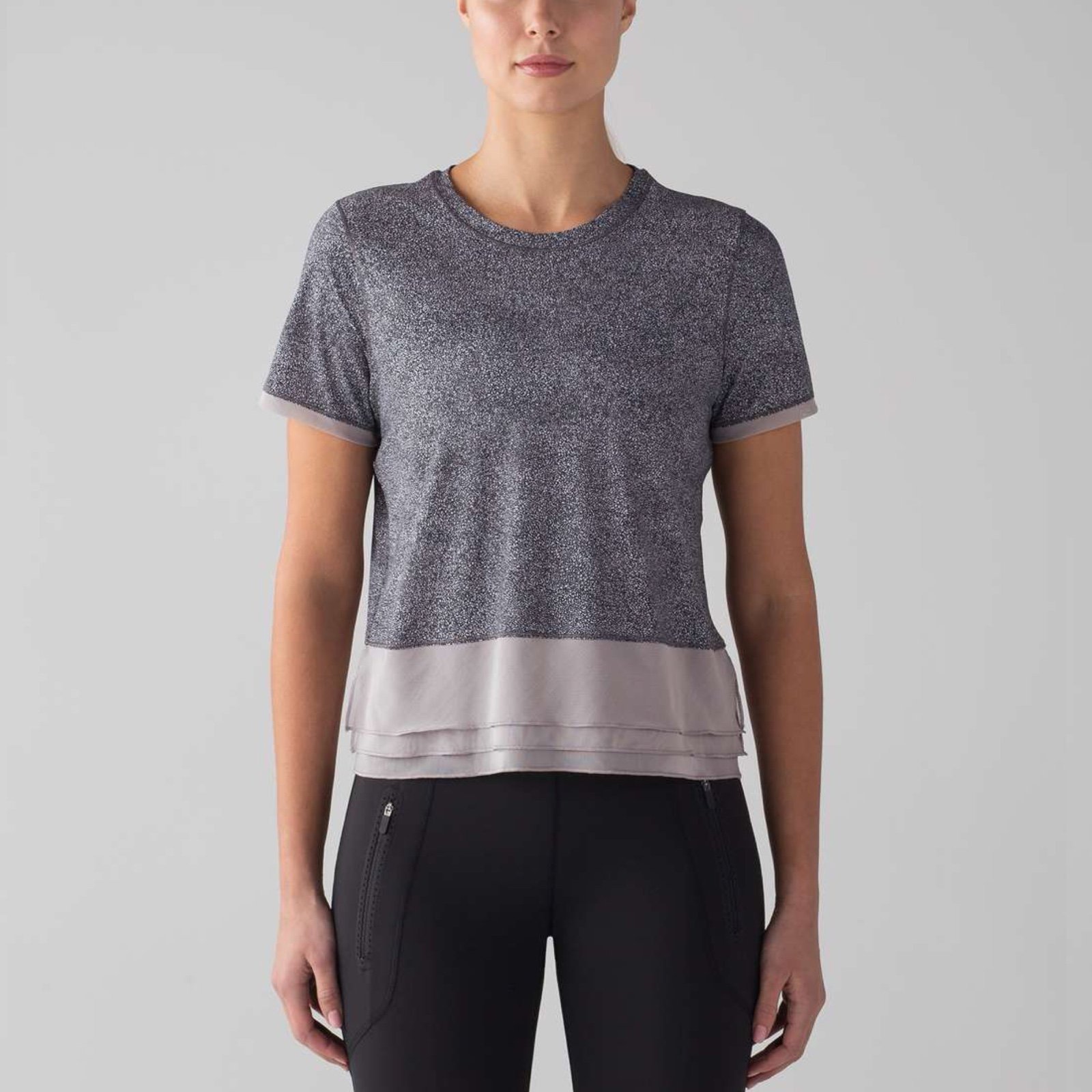 Lululemon Sole Training Short Sleeve Sz 10 (UV Protection)