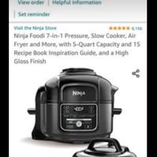 Ninja airfryer pressure cooker