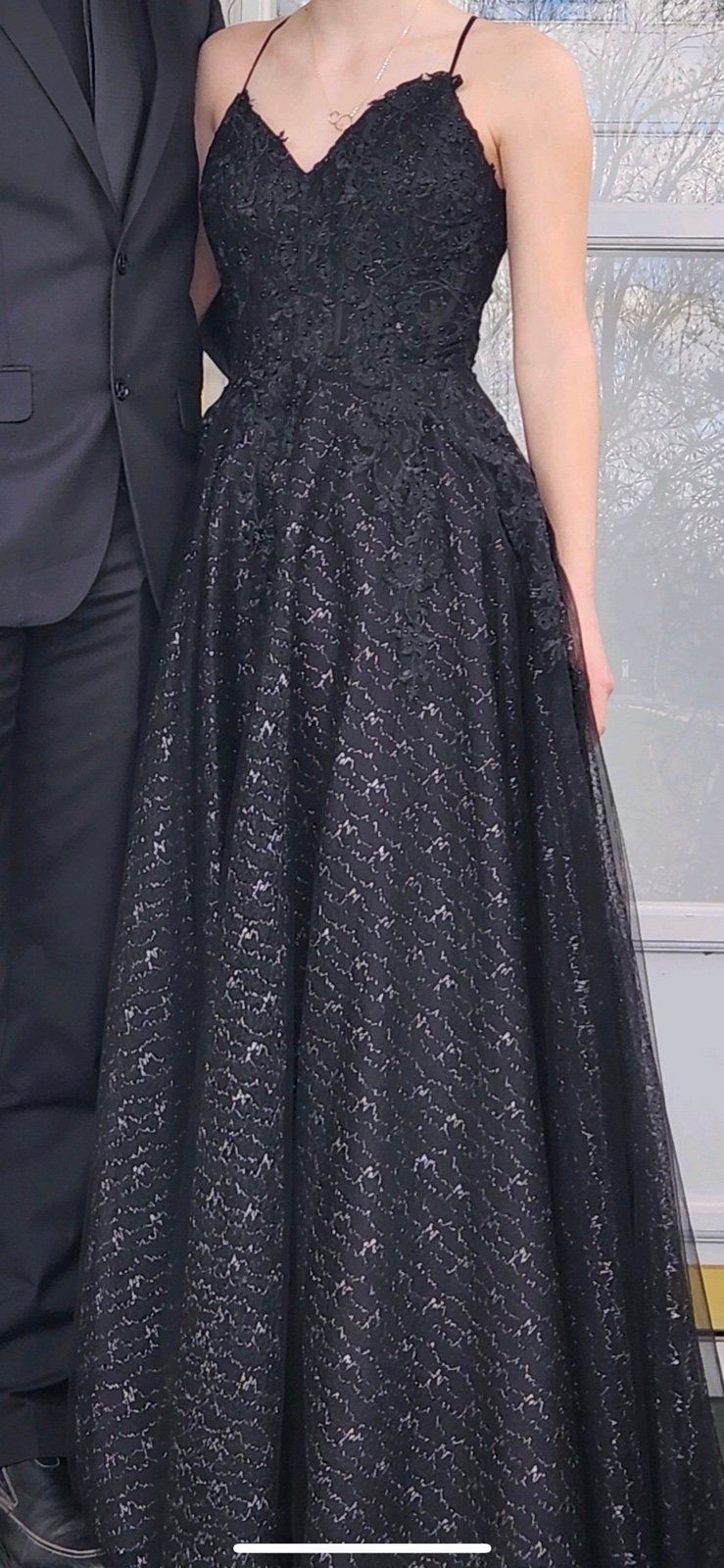 Black ball gown/Peom dress!