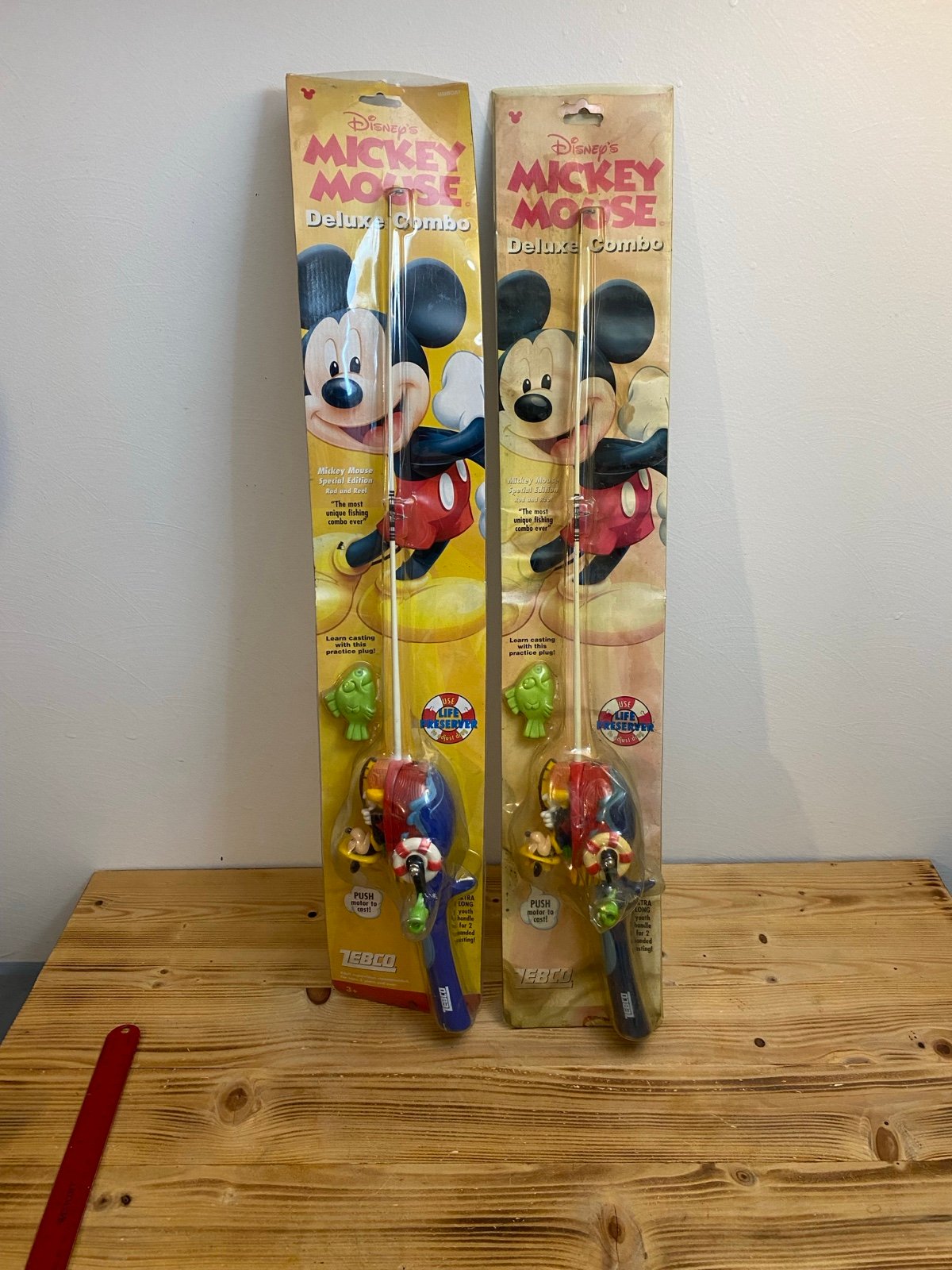 mickey mouse fishing rod