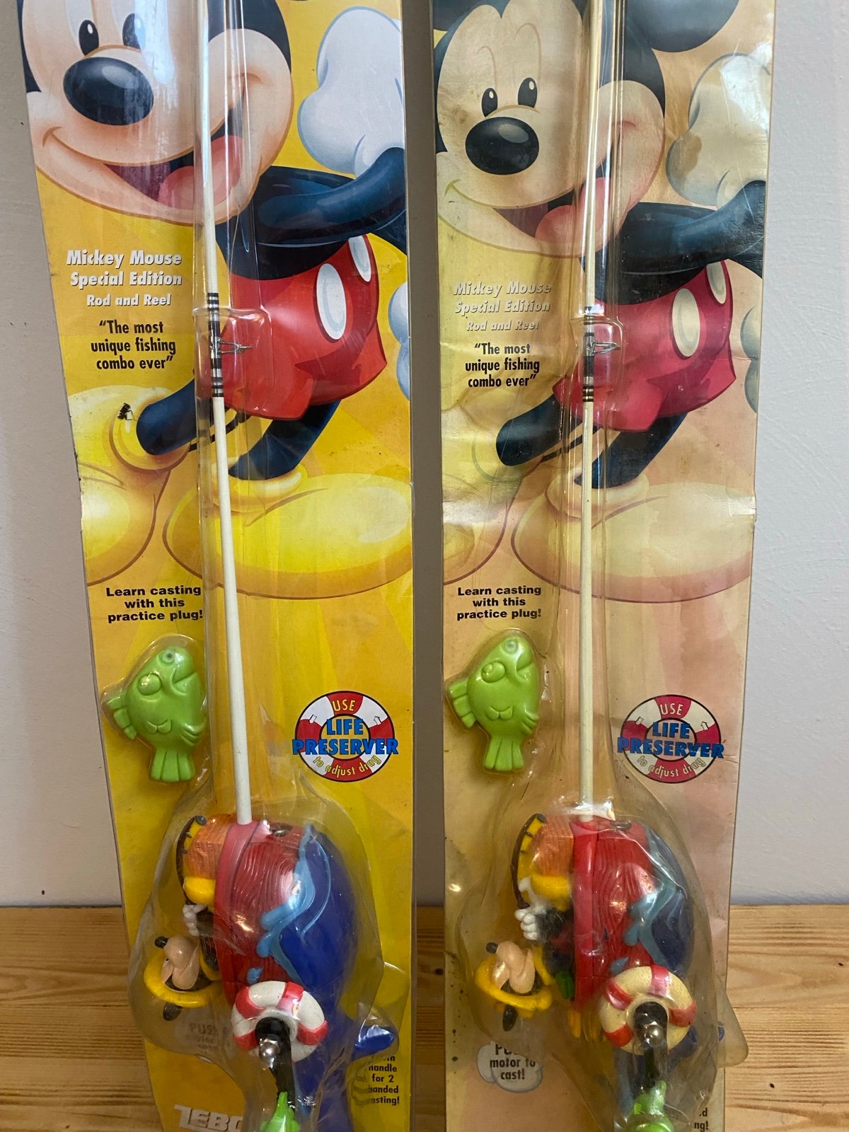 mickey mouse fishing rod