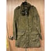 Eddie Bauer Utility Women Medium Field Jacket Olive Green Military Lined