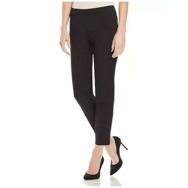 Talbots Black Heritage Straight Leg Dress Pants sz 24W NWT