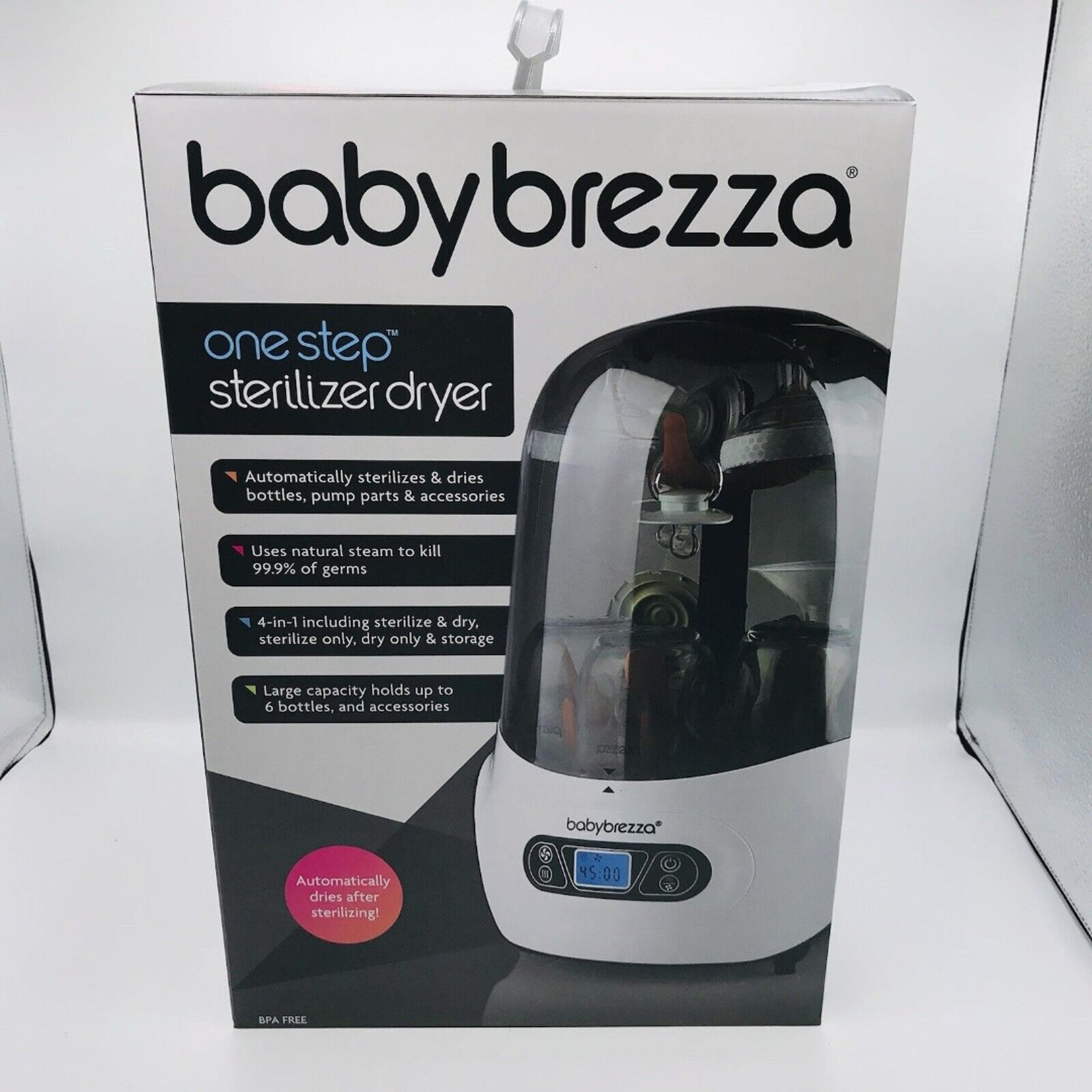 Baby Bottle Sterilizer and Dryer Machine Electric Steam Tested - Baby Brezza