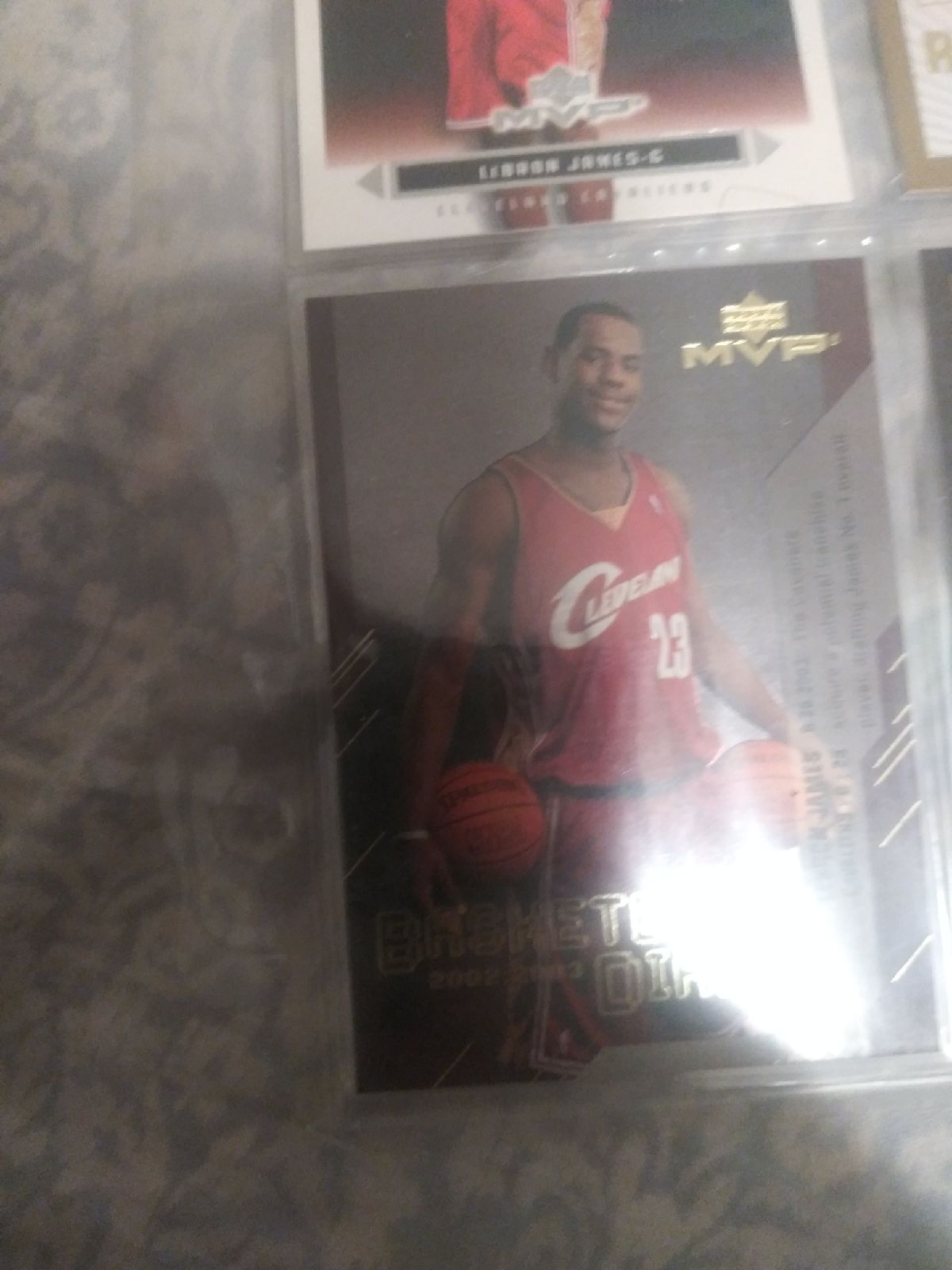 lebron james rookie card