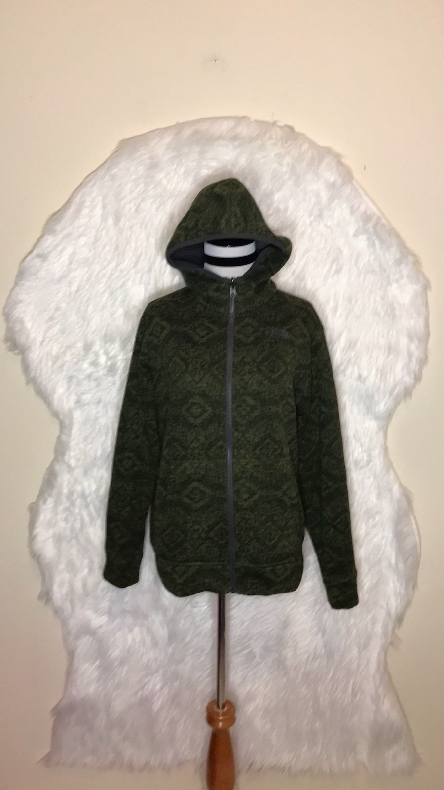 The North Face Green Fleece Jacket