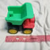 Red Green Yellow Dump Trucks Front Loader Cement Mixer Vehicle Set