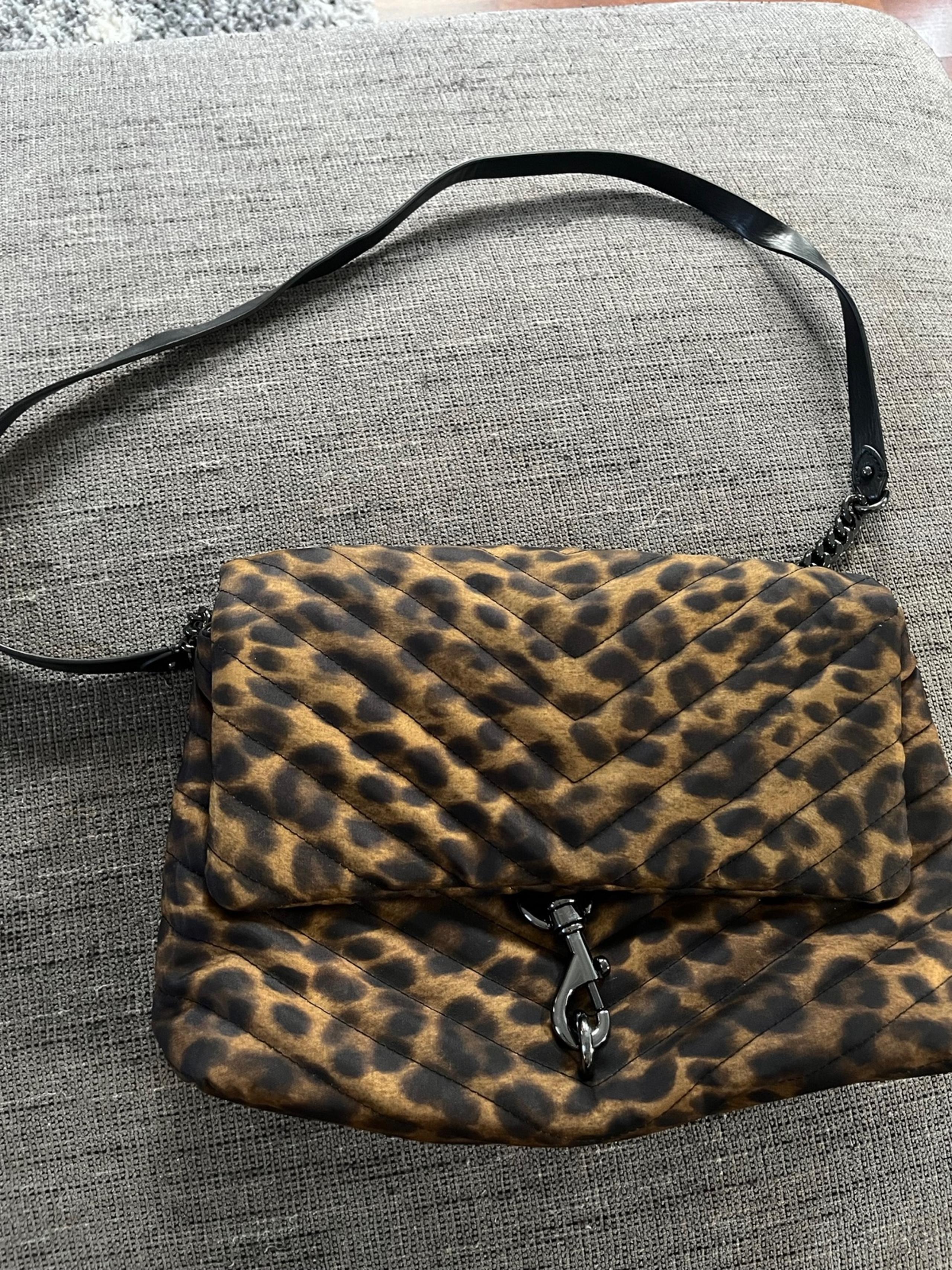 Rebecca Minkoff Leopard Quilted Nylon Purse