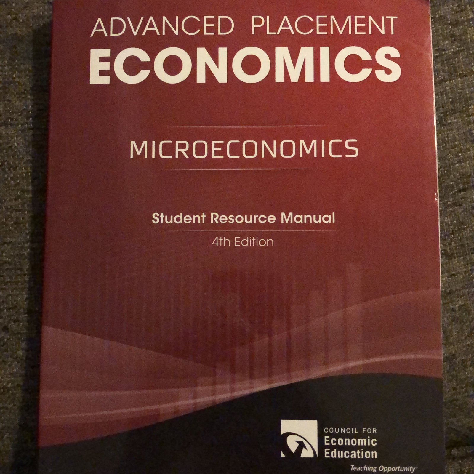 Advanced Placement Economics Microeconomics 4th edition