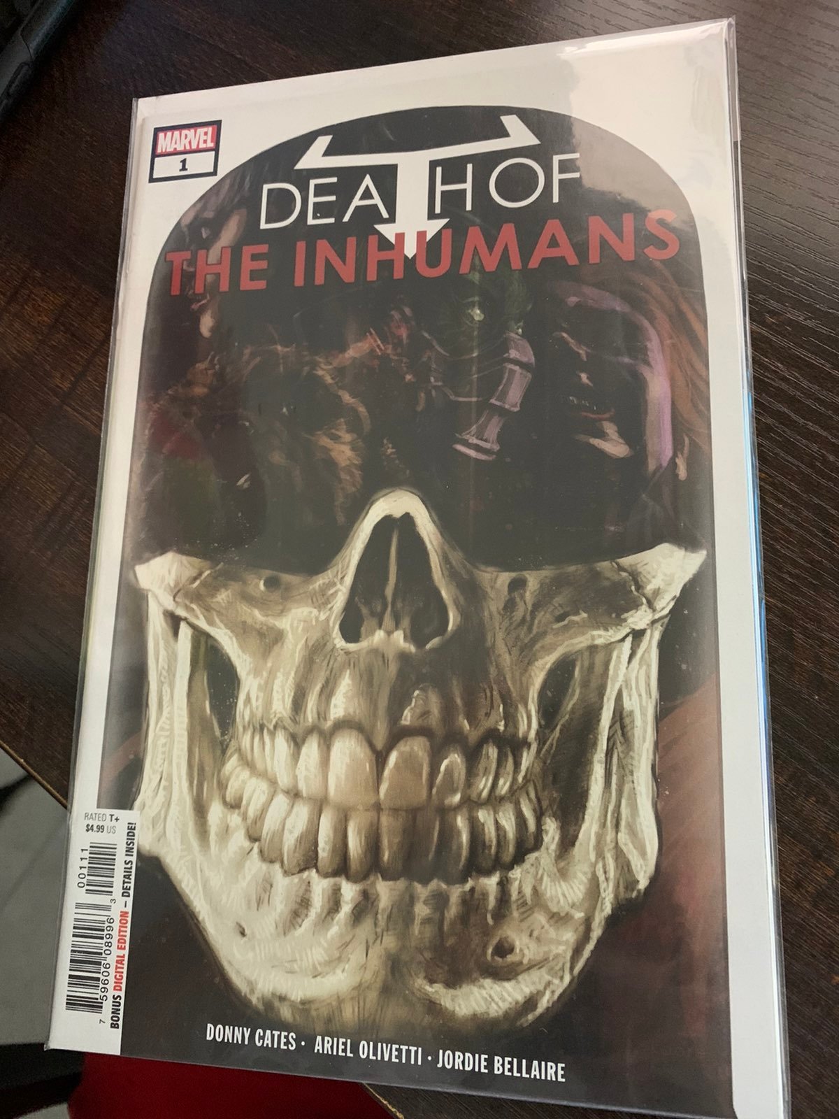 Death of the Inhumans 1-5 complete set