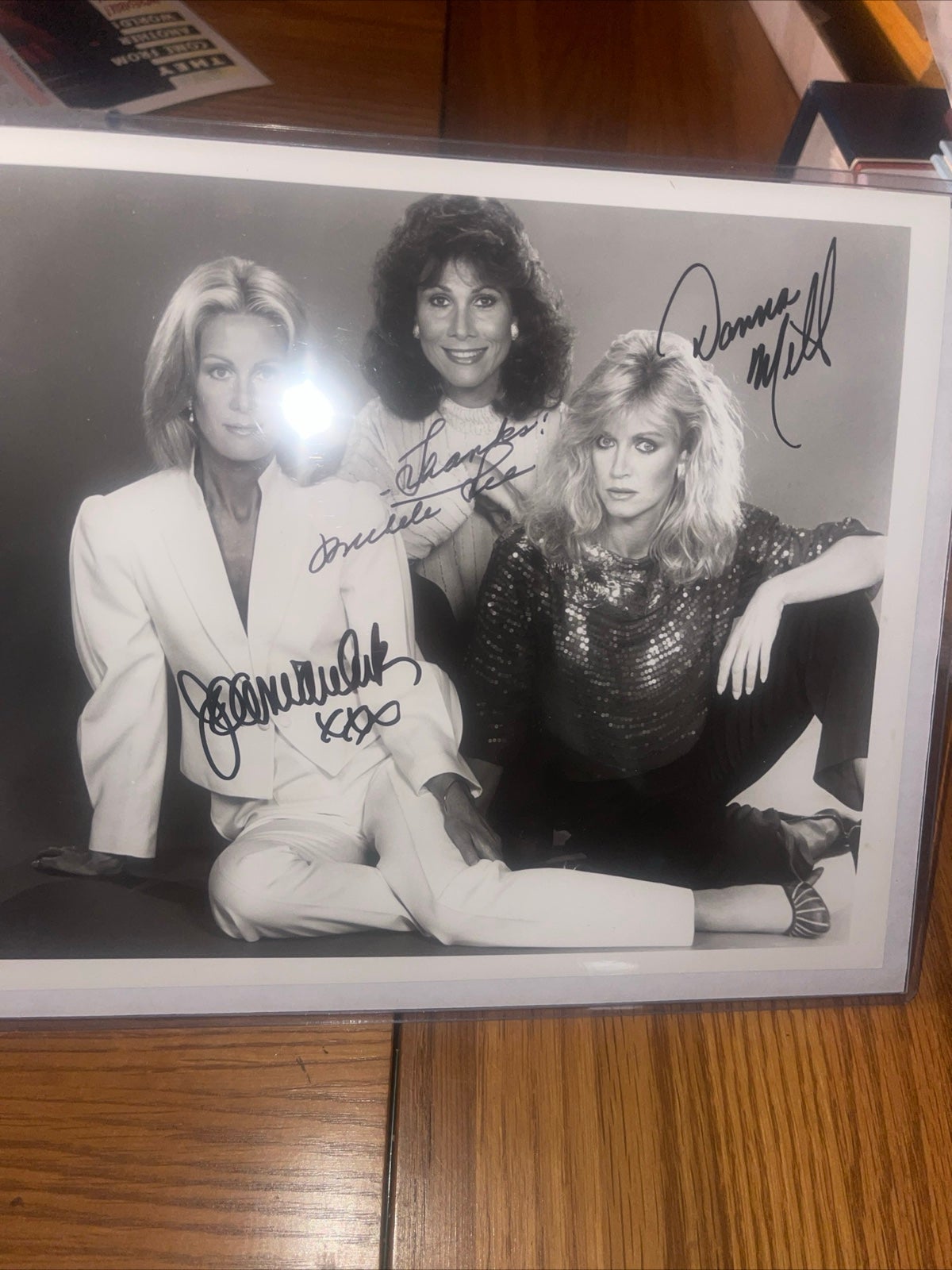 Autograph photo from knots landing with COA