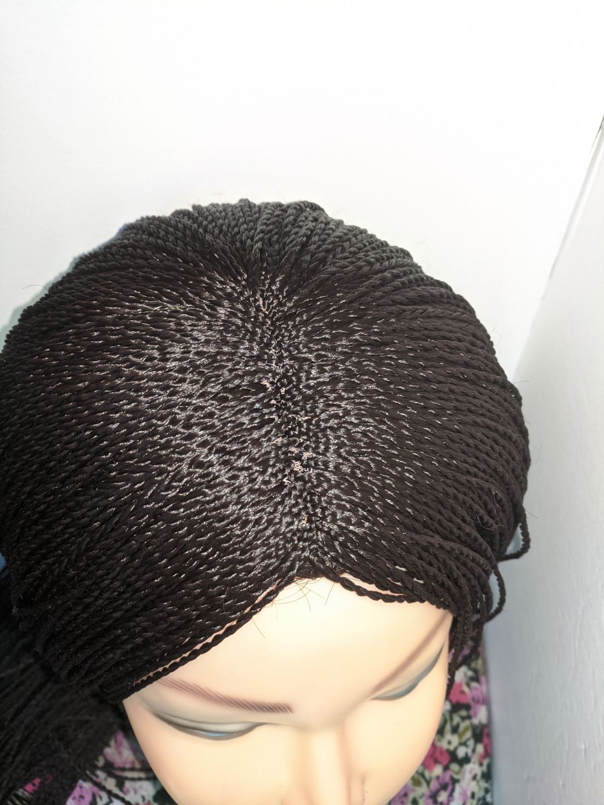 Full Hand braided Twist Wig 99J