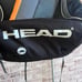 HEAD Tour Team Gray Orange Tennis Racquet Carrying Bag Backpack
