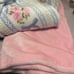 Coquette Blue Bow Delphine Blankets (Set of 2)
