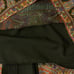 Vintage 70’s Liz Claiborne Black Bright Pavlovo Paisley Print Belted Dress SZ 10