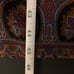 Vintage 70’s Liz Claiborne Black Bright Pavlovo Paisley Print Belted Dress SZ 10