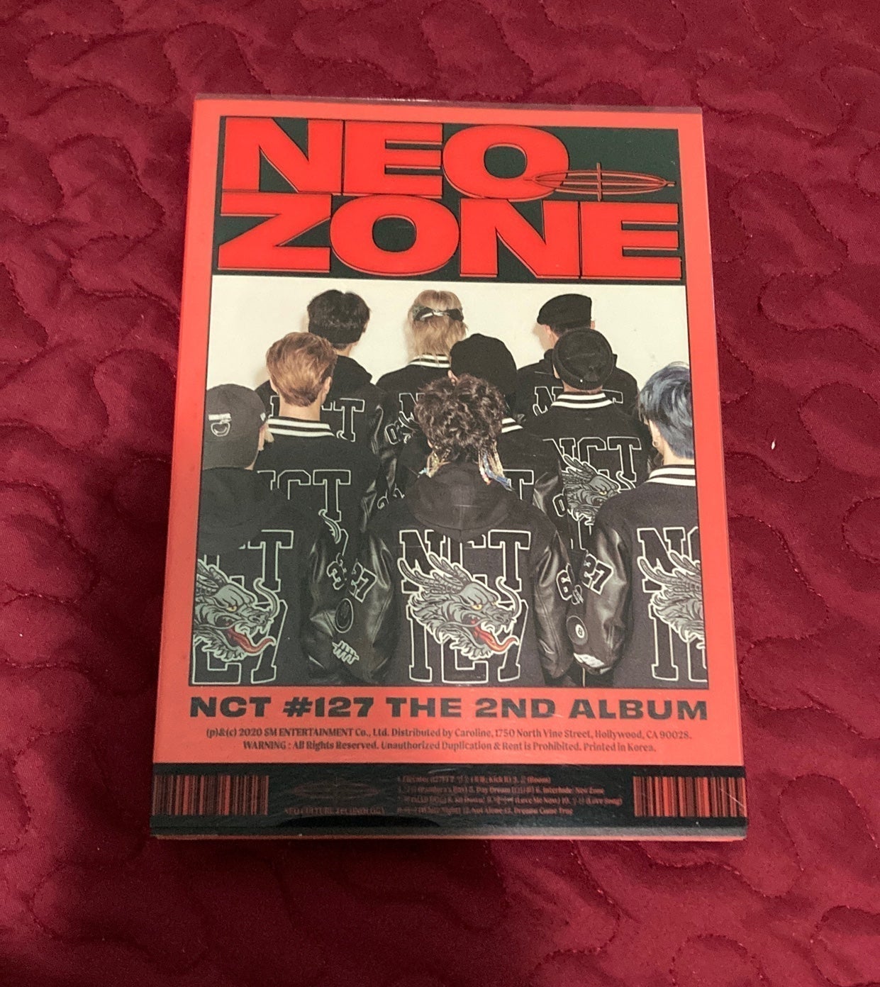 08 nct127 ジェヒョン　neo zone 08 nct127 ジェヒョン neo zone
