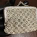Vintage Glass Frog Coin Purse, Vintage Mini Rhinestone Kiss Lock Change Purse