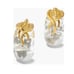195 Alexis Bittar Liquid Vine Lucite Small Hoop Earrings