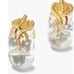 195 Alexis Bittar Liquid Vine Lucite Small Hoop Earrings