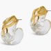 195 Alexis Bittar Liquid Vine Lucite Small Hoop Earrings