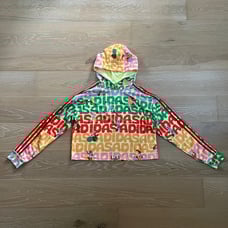Adidas x Farm Rio Hoodie in Pearl Citrine Large