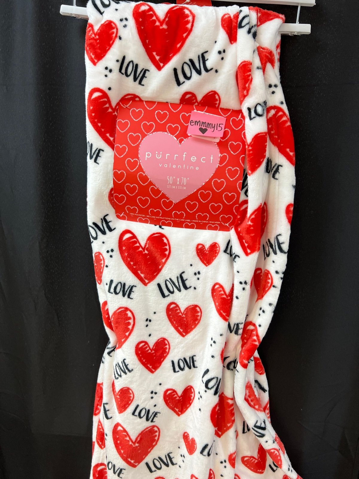 Love Hearts Throw